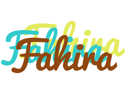Fahira cupcake logo