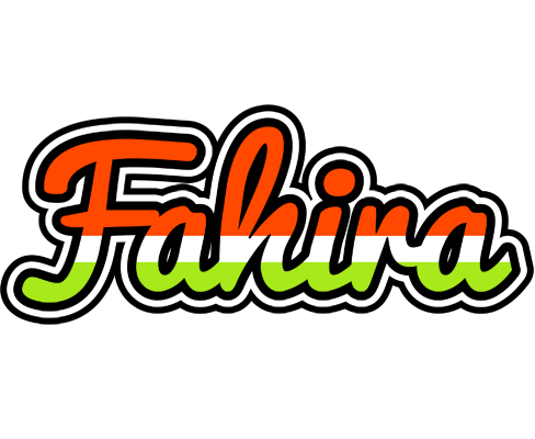 Fahira exotic logo