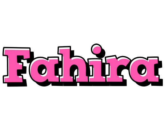 Fahira girlish logo