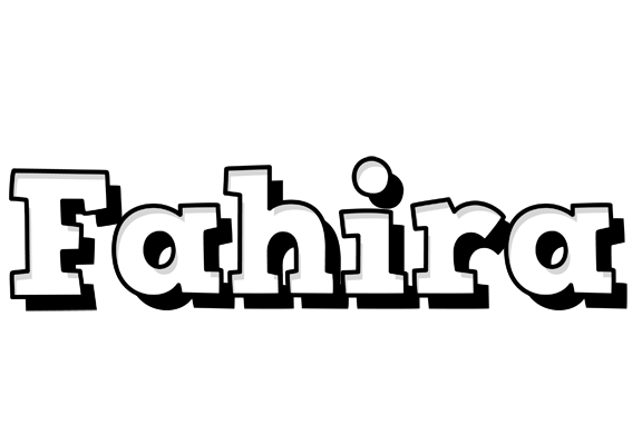 Fahira snowing logo