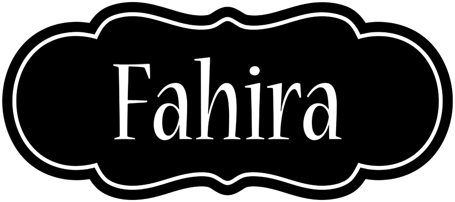 Fahira welcome logo