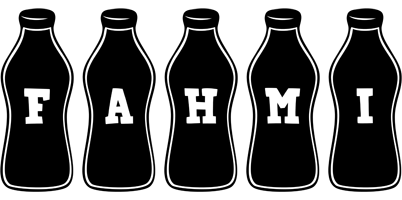 Fahmi bottle logo