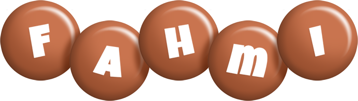 Fahmi candy-brown logo