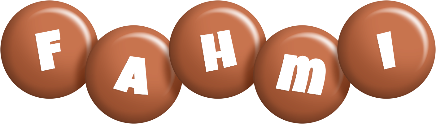 Fahmi candy-brown logo