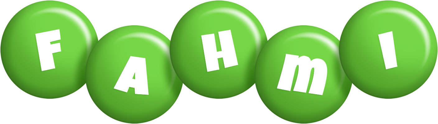 Fahmi candy-green logo