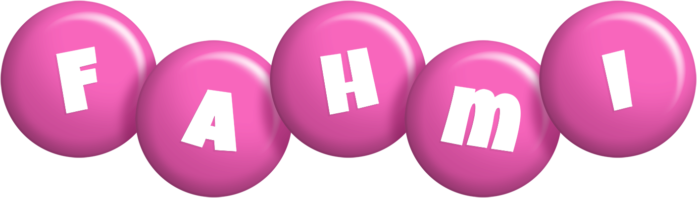 Fahmi candy-pink logo