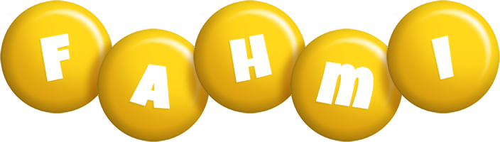Fahmi candy-yellow logo