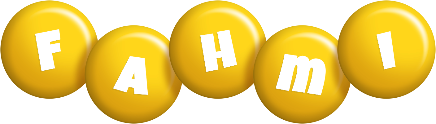 Fahmi candy-yellow logo