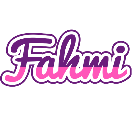 Fahmi cheerful logo