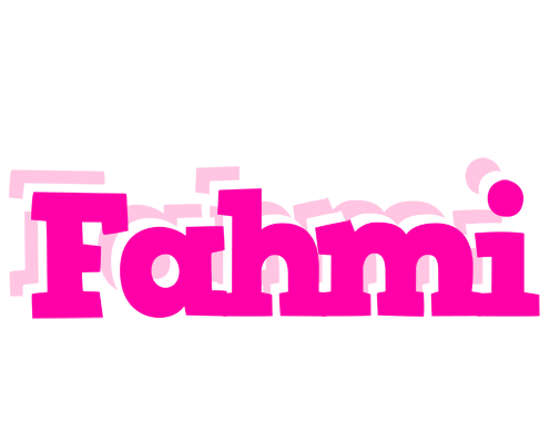 Fahmi dancing logo
