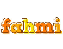Fahmi desert logo