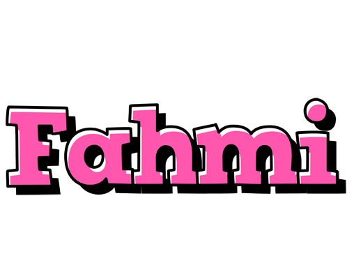 Fahmi girlish logo