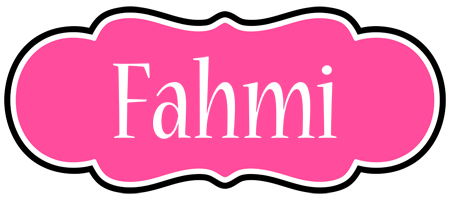 Fahmi invitation logo