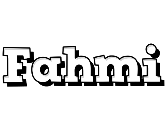 Fahmi snowing logo