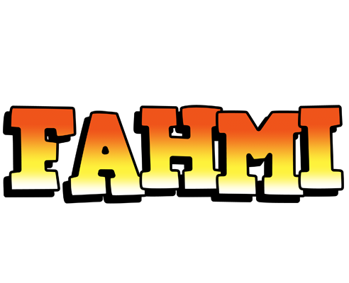 Fahmi sunset logo