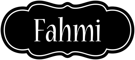 Fahmi welcome logo