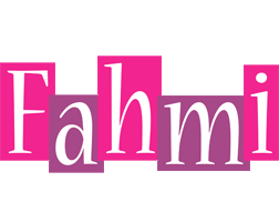 Fahmi whine logo