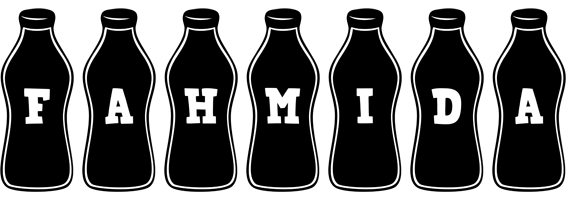 Fahmida bottle logo