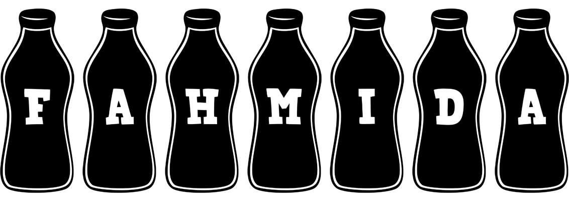 Fahmida bottle logo