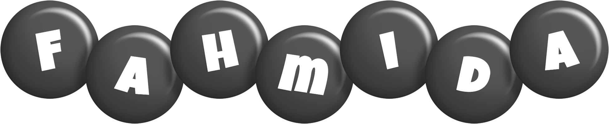 Fahmida candy-black logo