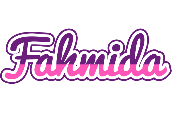 Fahmida cheerful logo