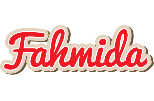 Fahmida chocolate logo