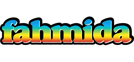 Fahmida color logo