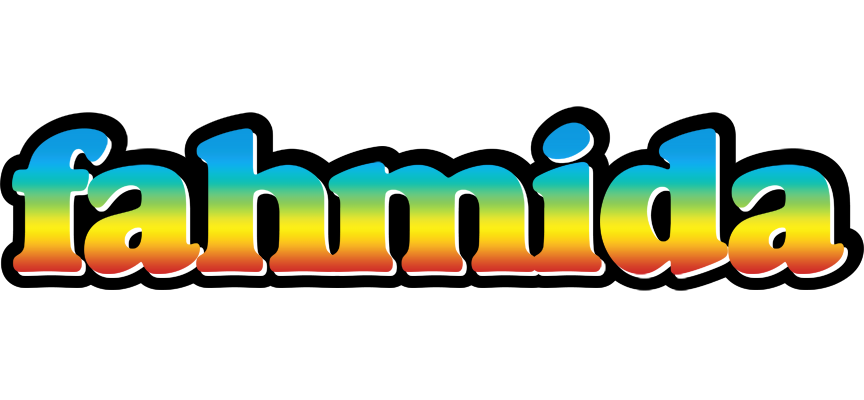 Fahmida color logo