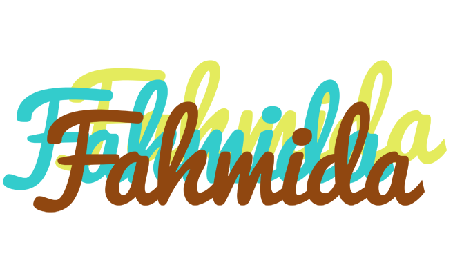 Fahmida cupcake logo