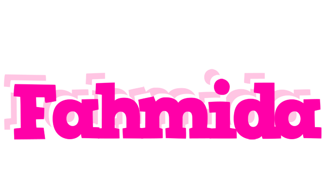 Fahmida dancing logo