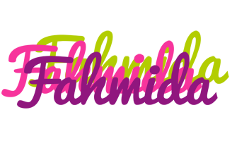 Fahmida flowers logo