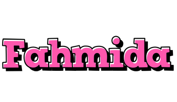 Fahmida girlish logo