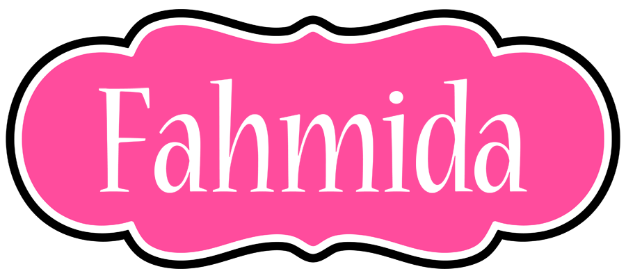 Fahmida invitation logo