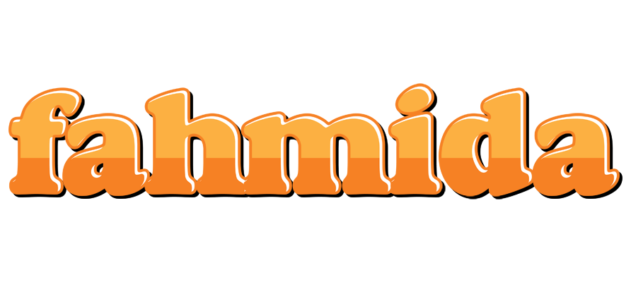 Fahmida orange logo