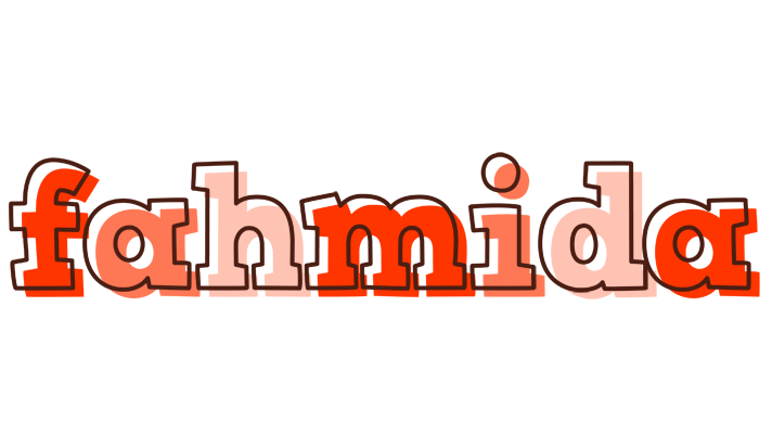 Fahmida paint logo