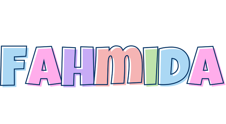 Fahmida pastel logo