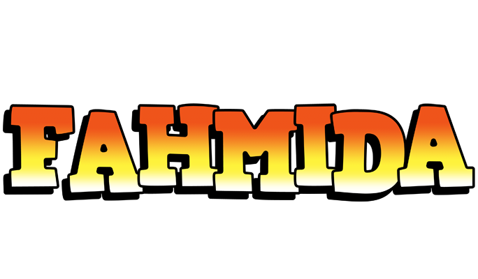 Fahmida sunset logo