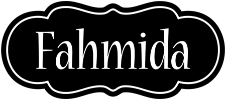 Fahmida welcome logo