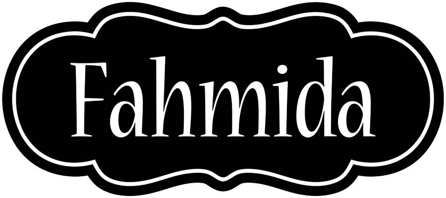 Fahmida welcome logo