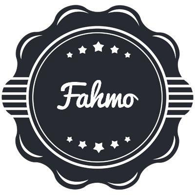 Fahmo badge logo