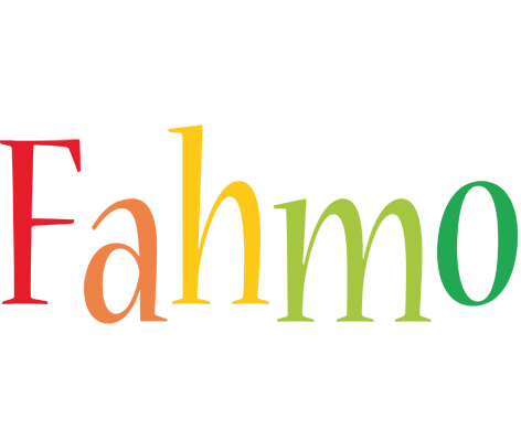 Fahmo birthday logo