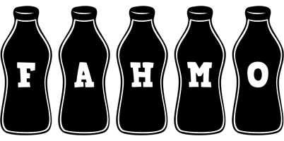 Fahmo bottle logo