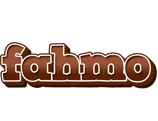Fahmo brownie logo