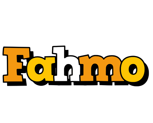 Fahmo cartoon logo