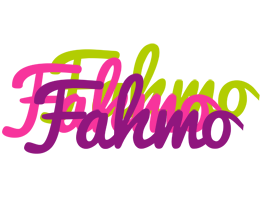 Fahmo flowers logo