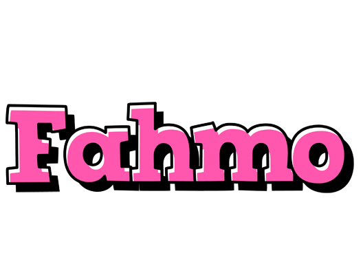 Fahmo girlish logo