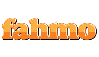 Fahmo orange logo