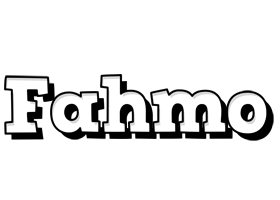 Fahmo snowing logo