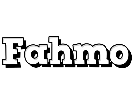 Fahmo snowing logo