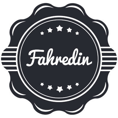Fahredin badge logo
